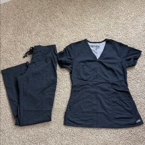 Grey’s Anatomy Steel Grey scrub set XS